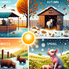 Understanding Seasonal Needs for Farm Animal Care